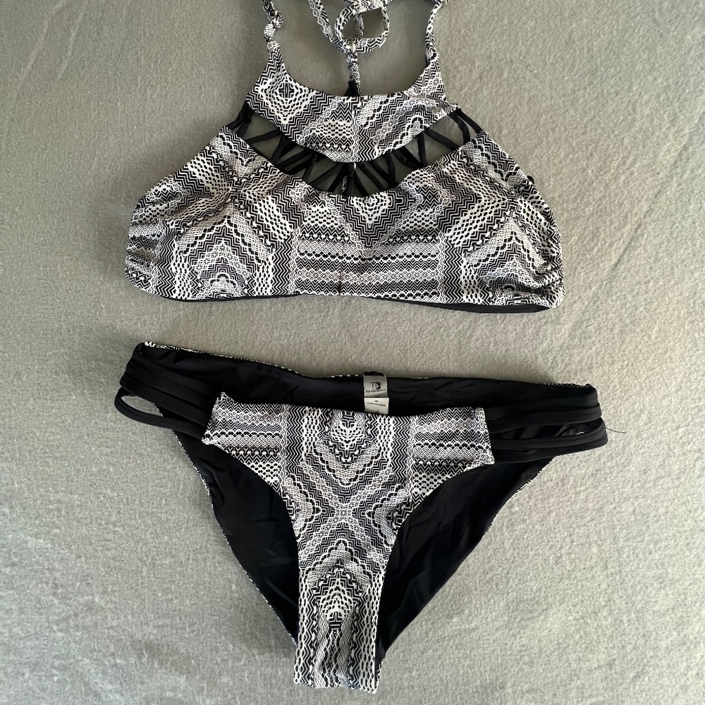 Tinibikini two piece strappy swimsuit Size M